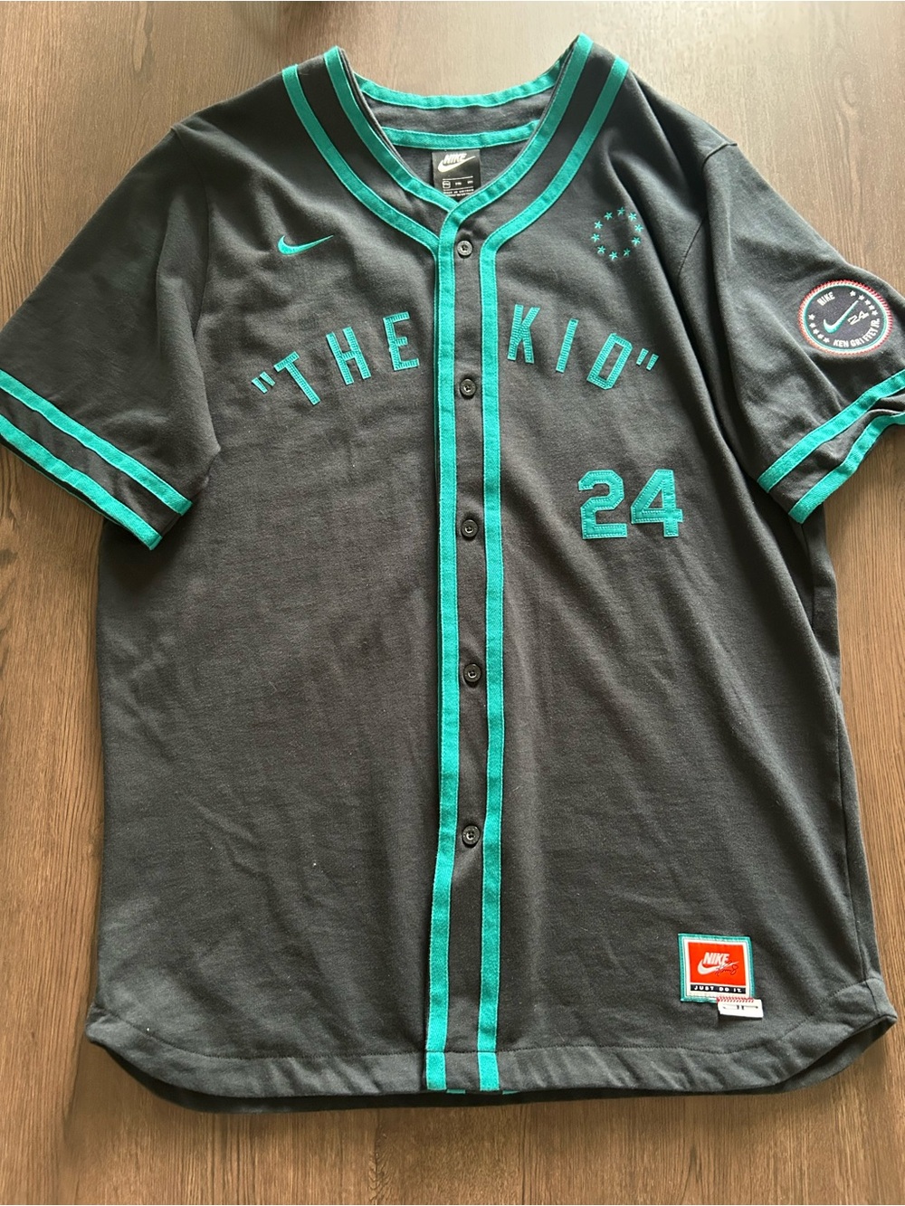 Nike "The Kid" Ken Griffey Jr. Retirement Baseball Jersey
